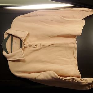 AERIE soft cropped collared sweater